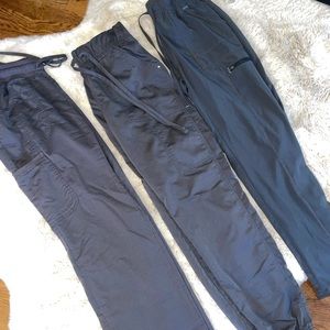 workwear revolution pewter scrub bottoms set of 3 XS